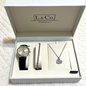 L & CO. Timepieces Ladies Watch Gift Set